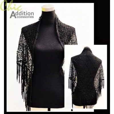 Beaded Shawl 5726